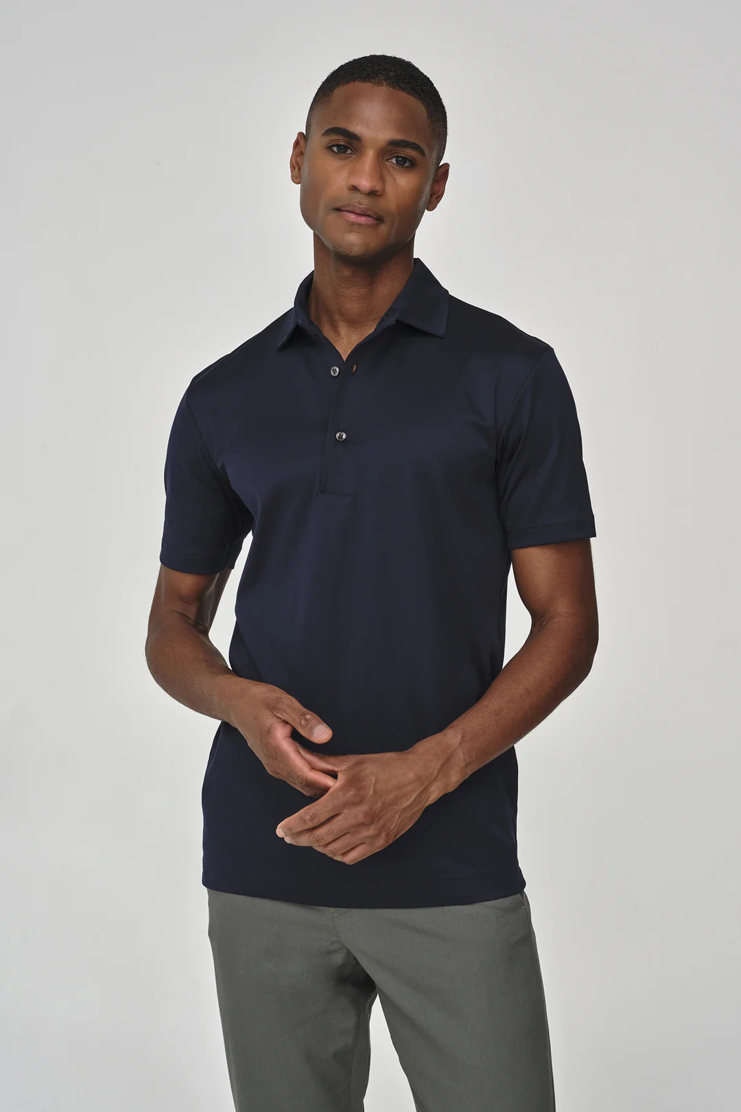 VALENZA Polo Supima polo navy