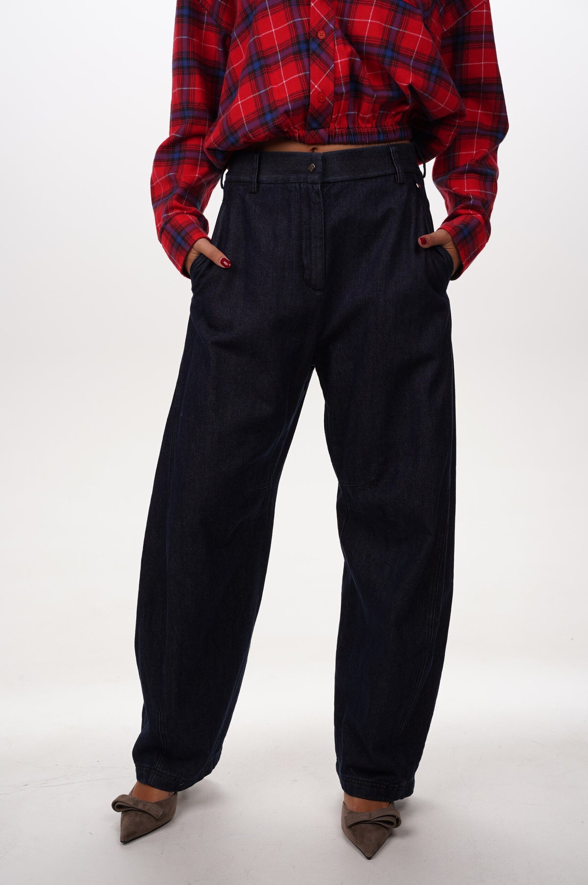 HERNO Trousers PANTALONE JEANS