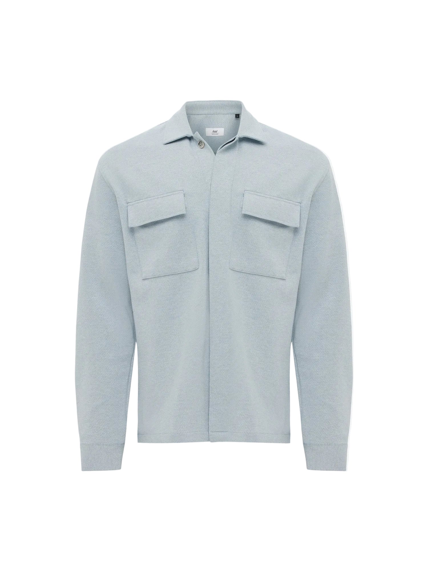 GENTILUOMO Shirt Navigli Shirt Jacket Light Blue 
