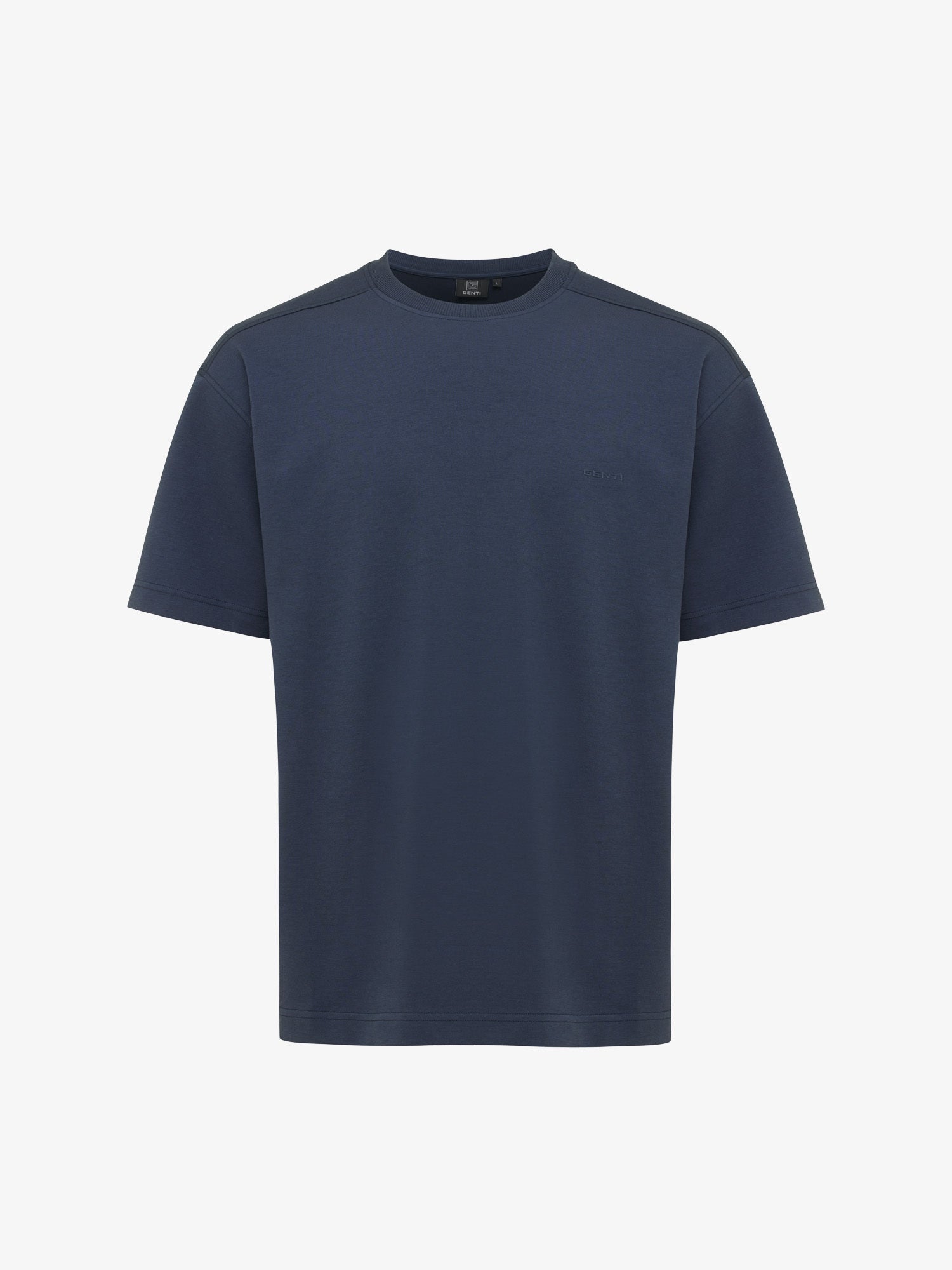 GENTI T Shirt T-shirt SS Navy