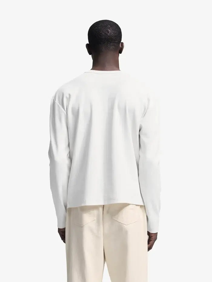 BRAMS FRUIT Polo Script Logo Henley Longsleeve 