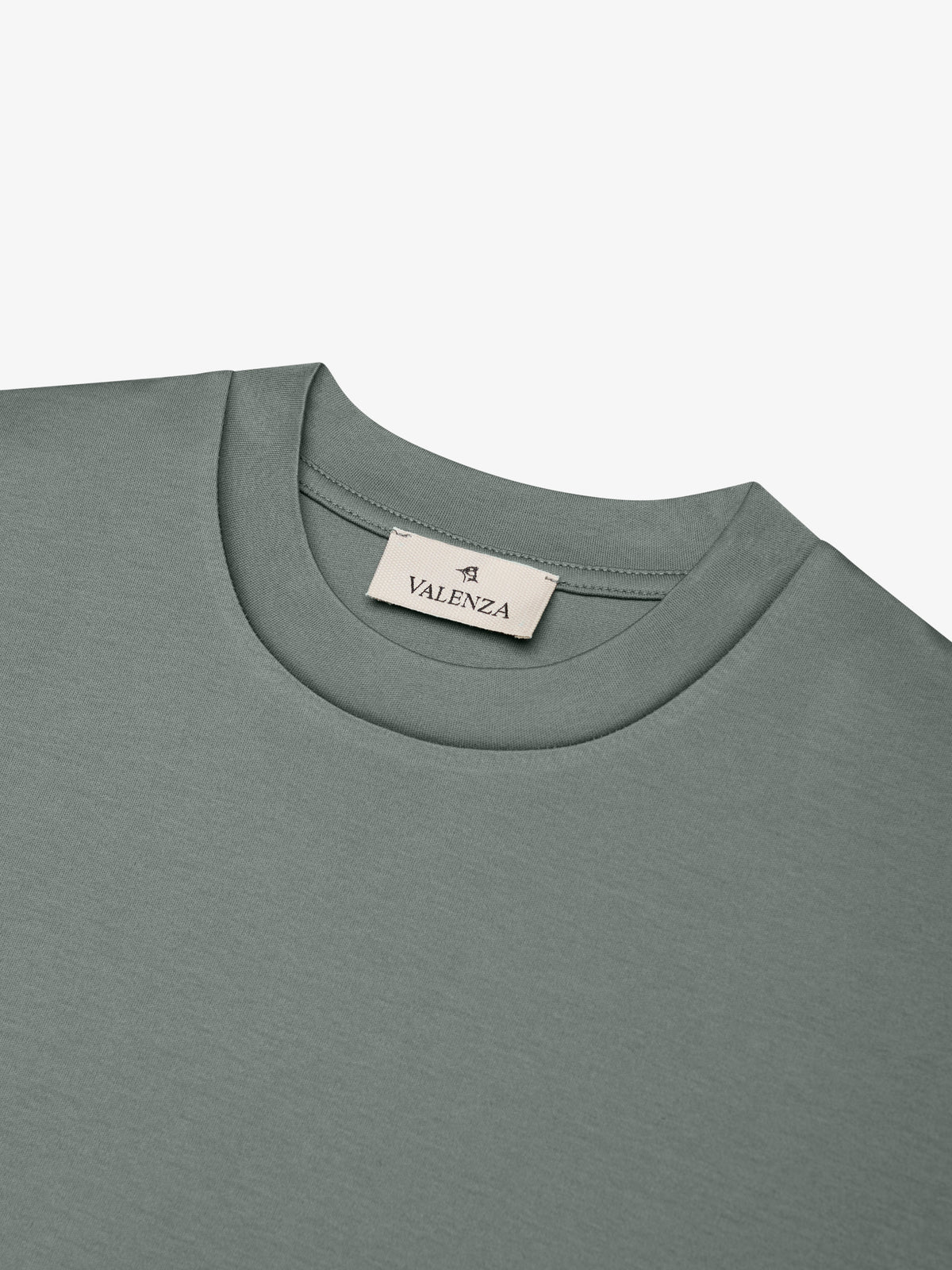 VALENZA T Shirt Interlock Supima T-shirt Olive