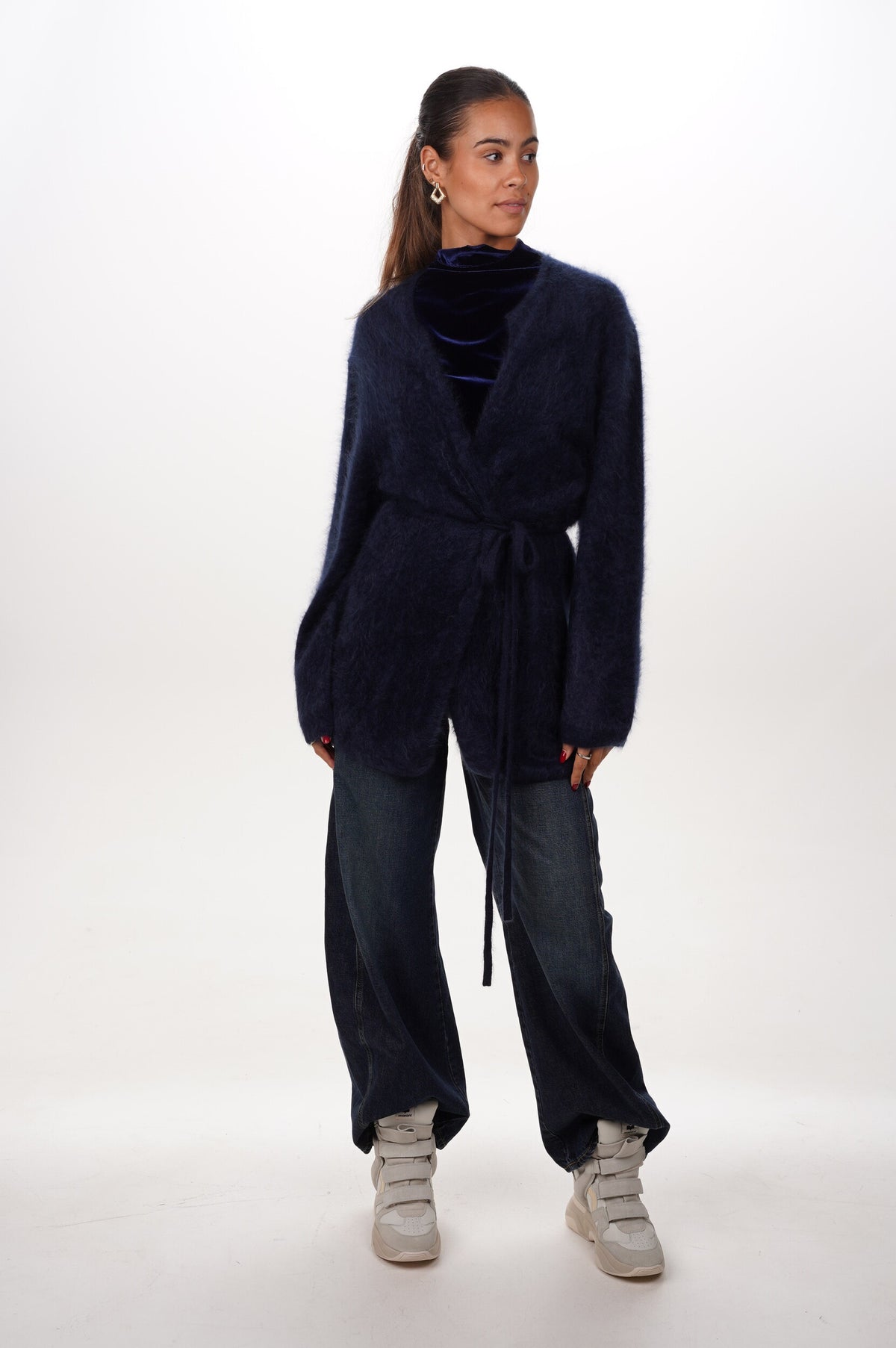 L'ÃME Pull Elodie Navy 