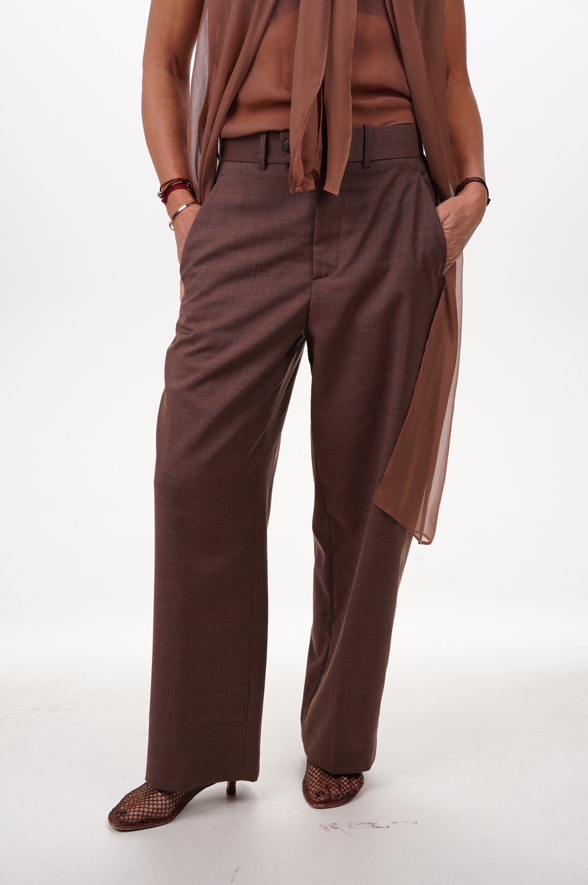ERIKA CAVALLINI Trousers P6WZ06