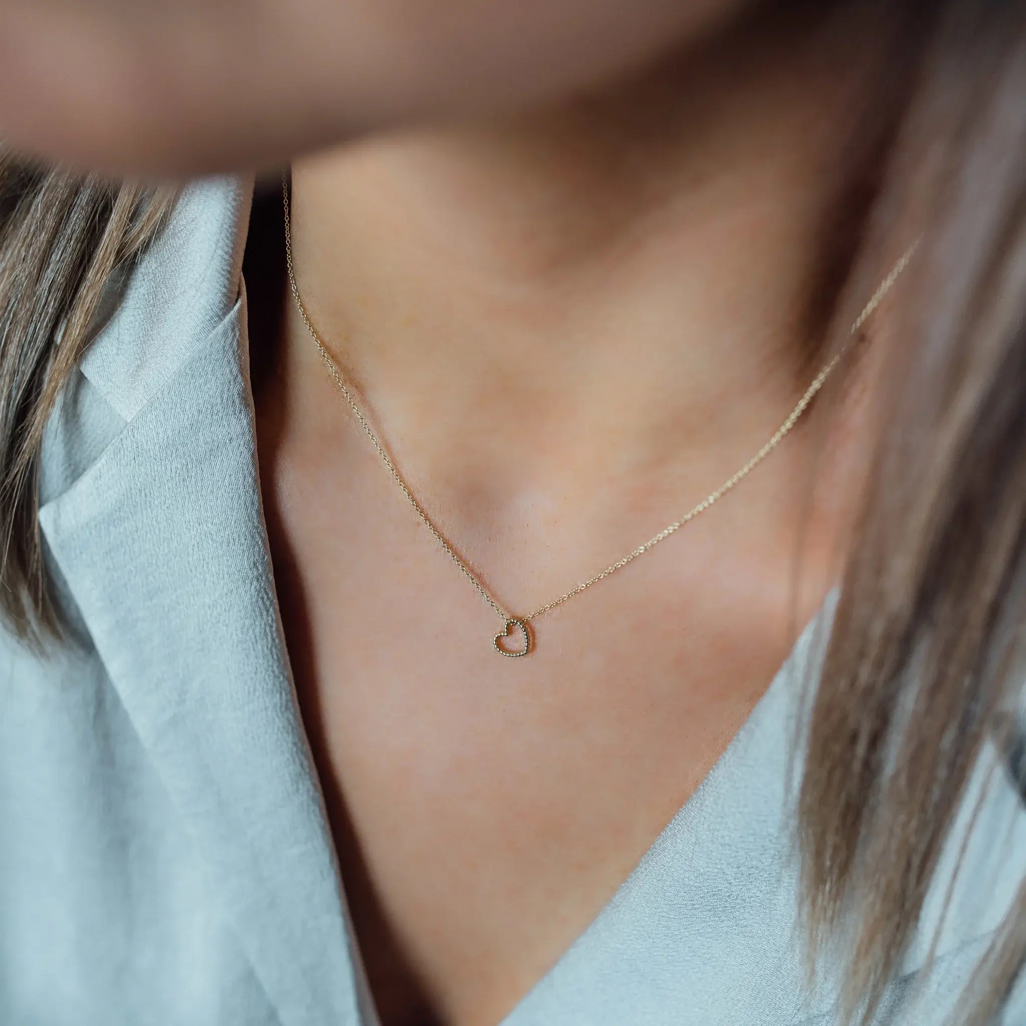 JUST FRANKY Jewelry Necklace Heart