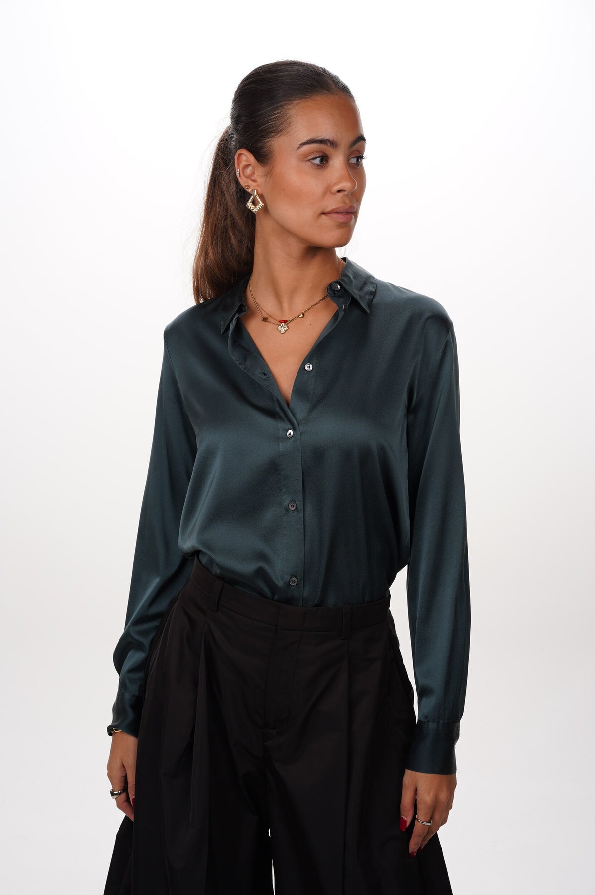 FORTE FORTE Blouse my shirt jade