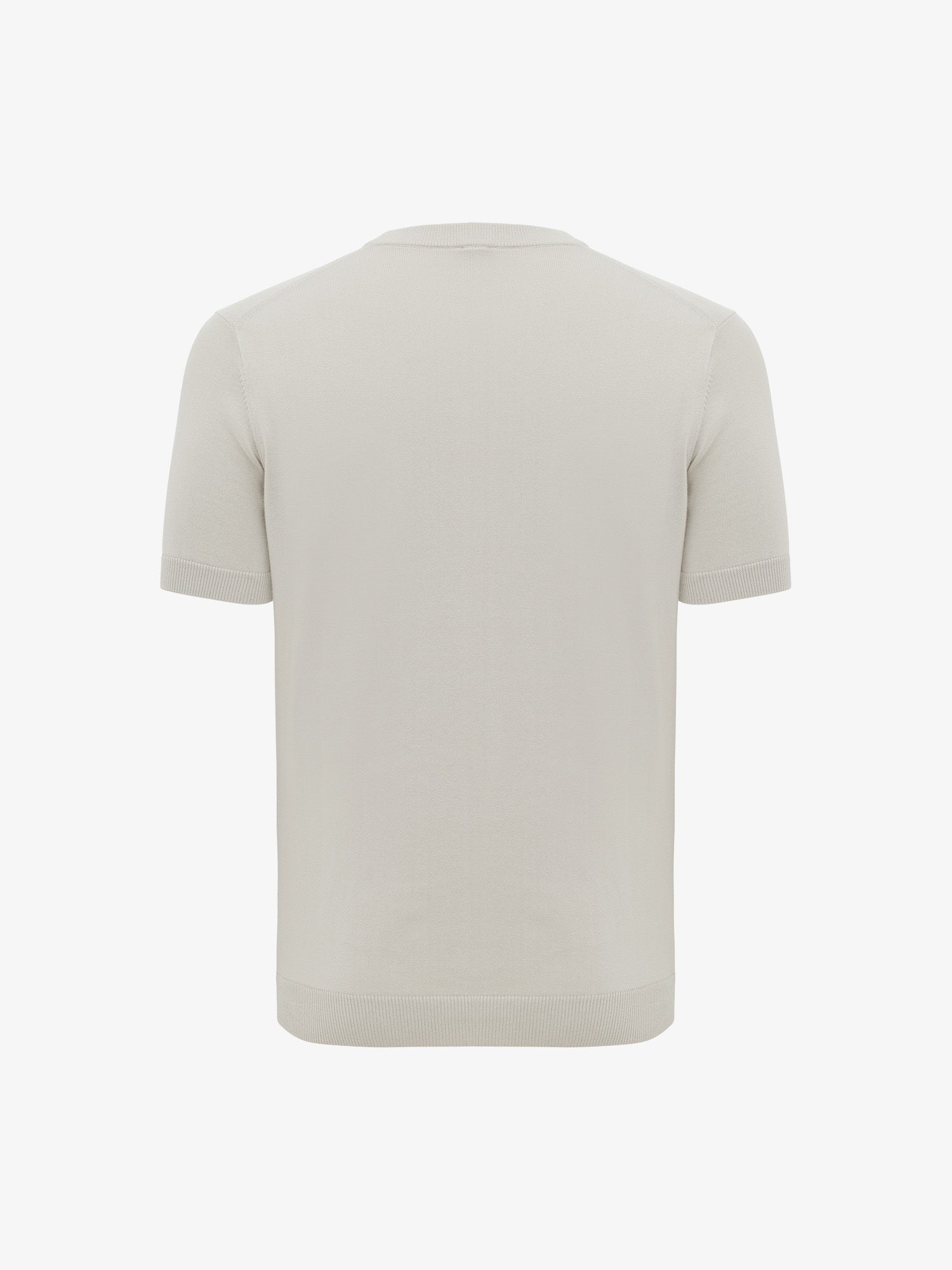 GENTI T Shirt Round Neck SS Light Grey