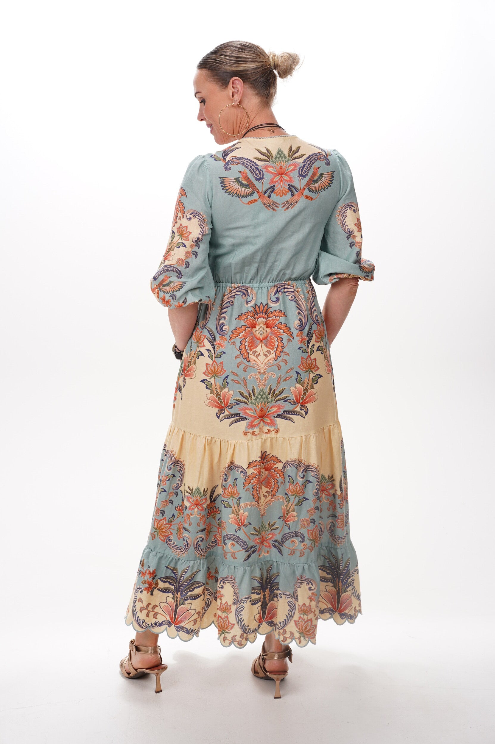 FARM RIO Dress Boho beauty butter maxi