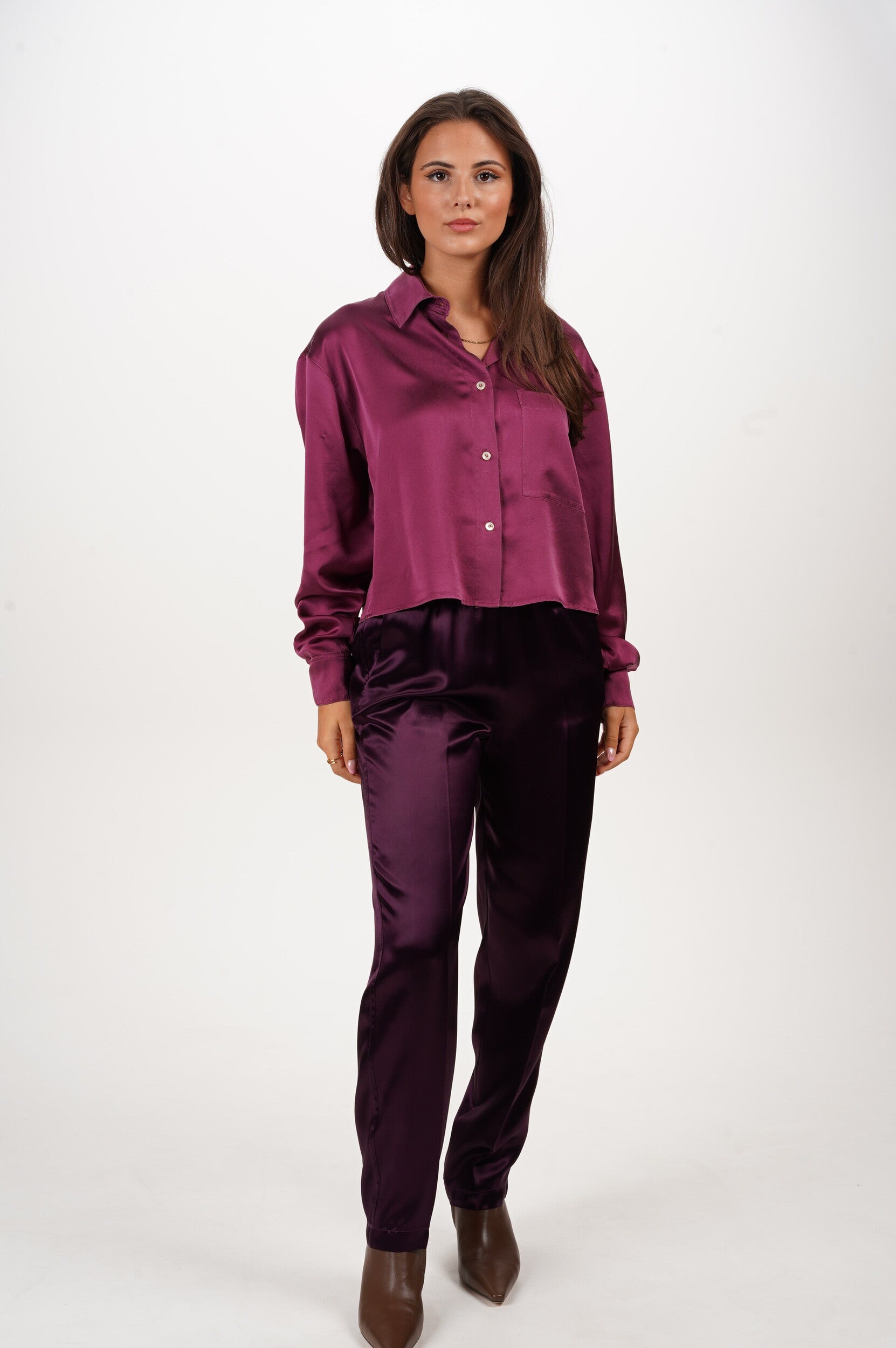 FORTE FORTE Trousers 11072 RUBY