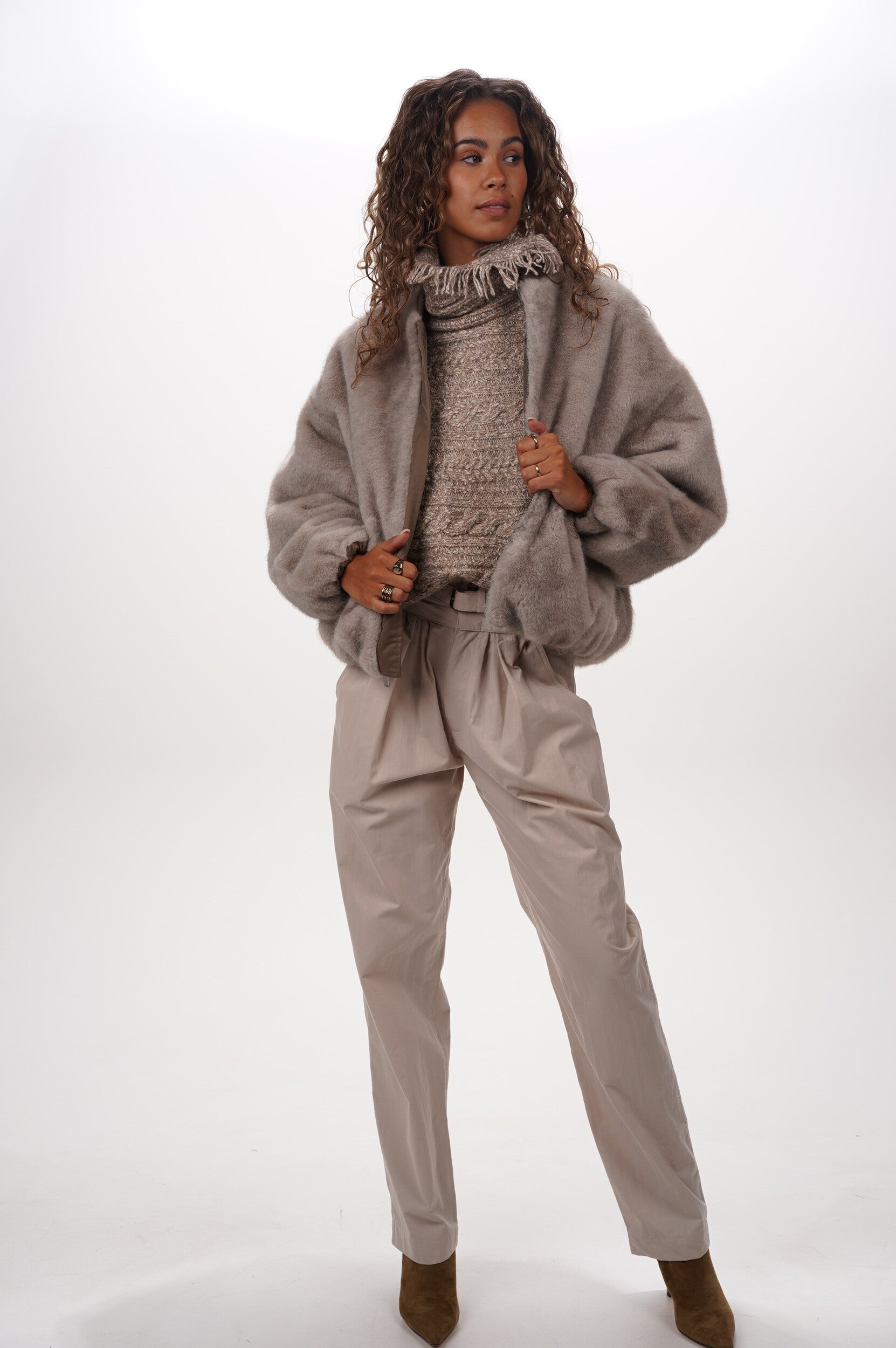 ALTER EGO Coat Pearl