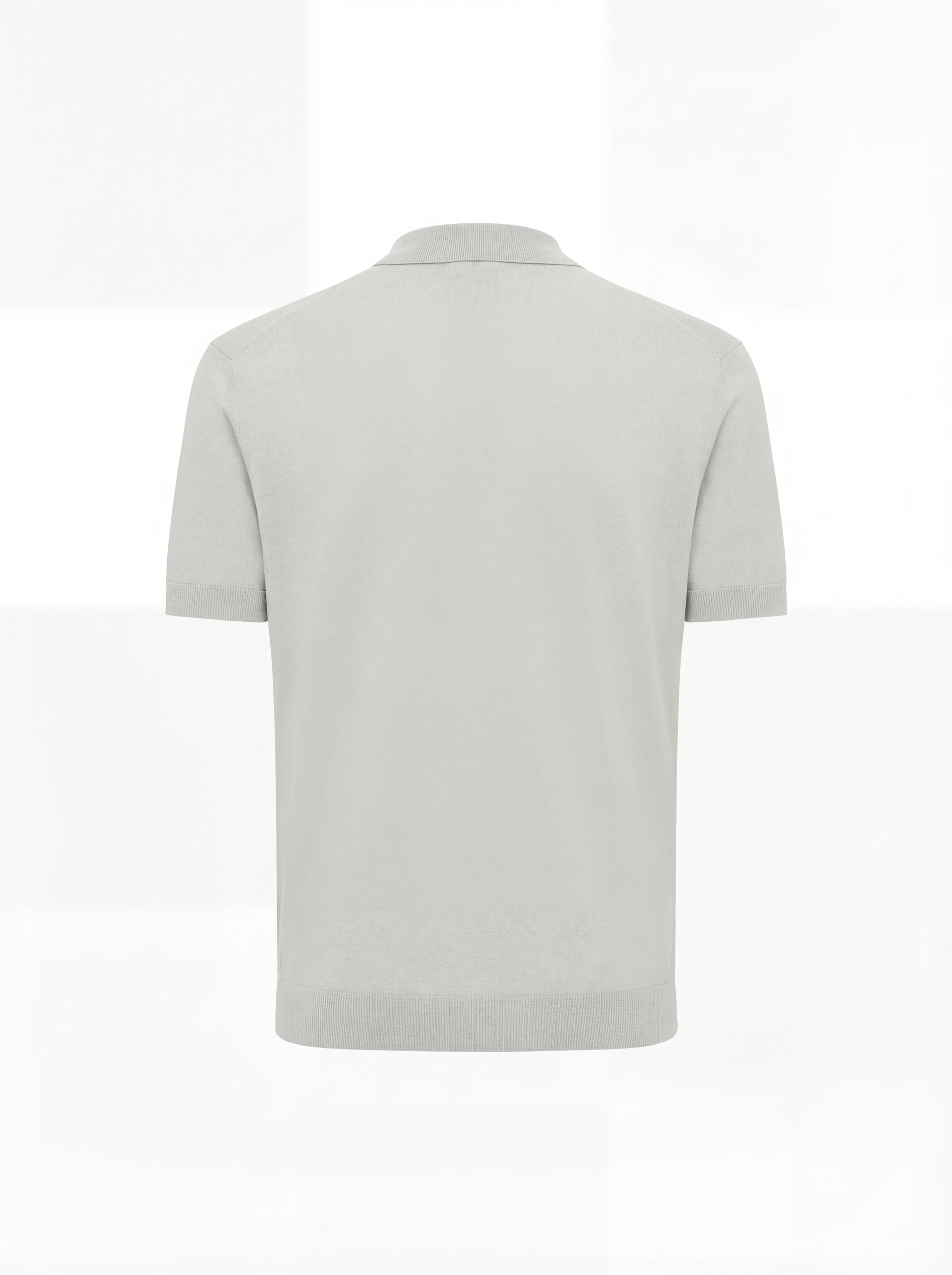 GENTILUOMO Polo Polo No Buttons SS LT Green
