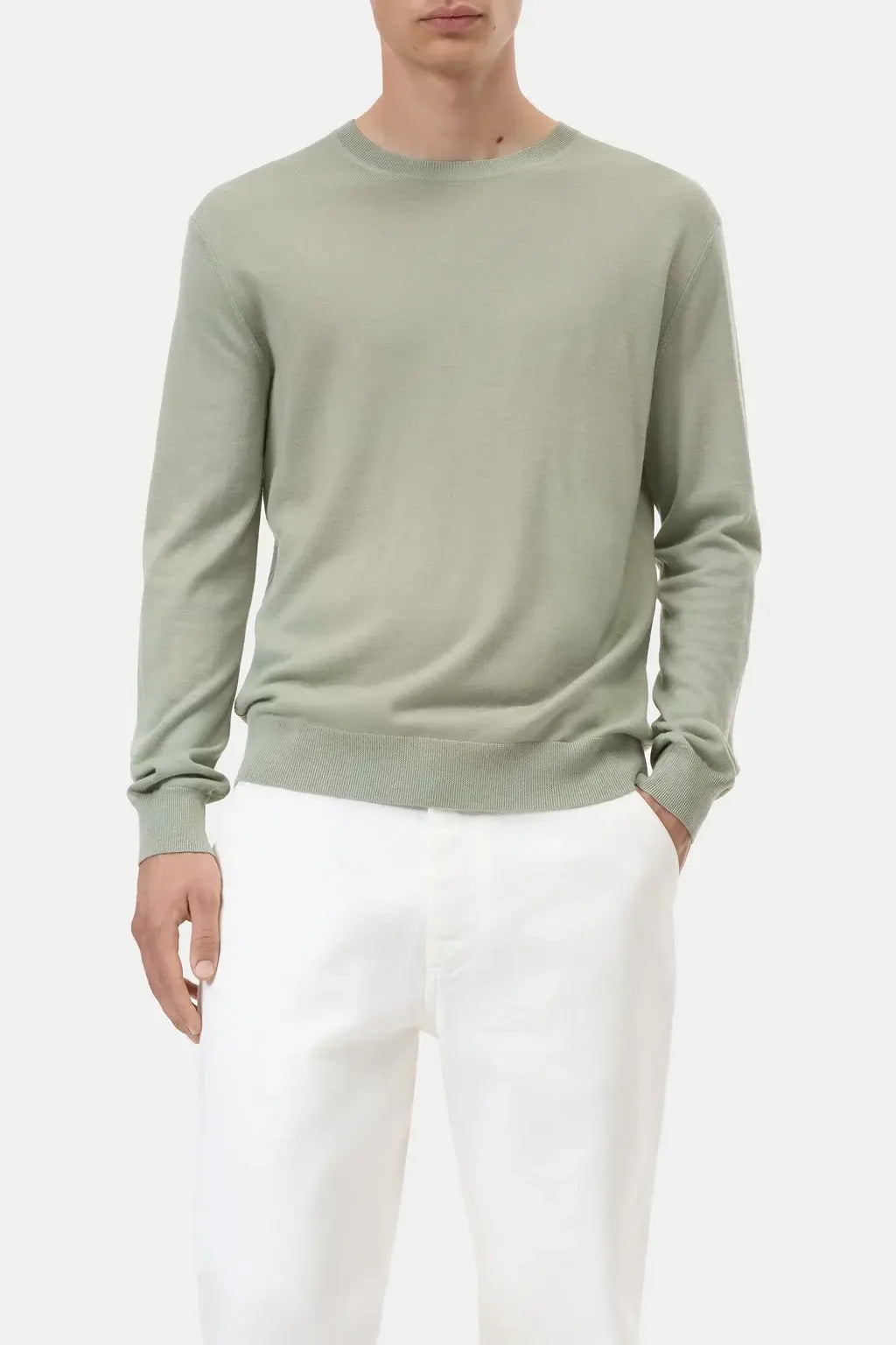 CLOSED Pull Crew neck jumper Lichen Green 
