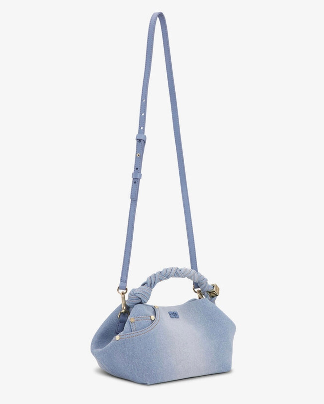 GANNI Bag Bou Bag Small Washed Denim