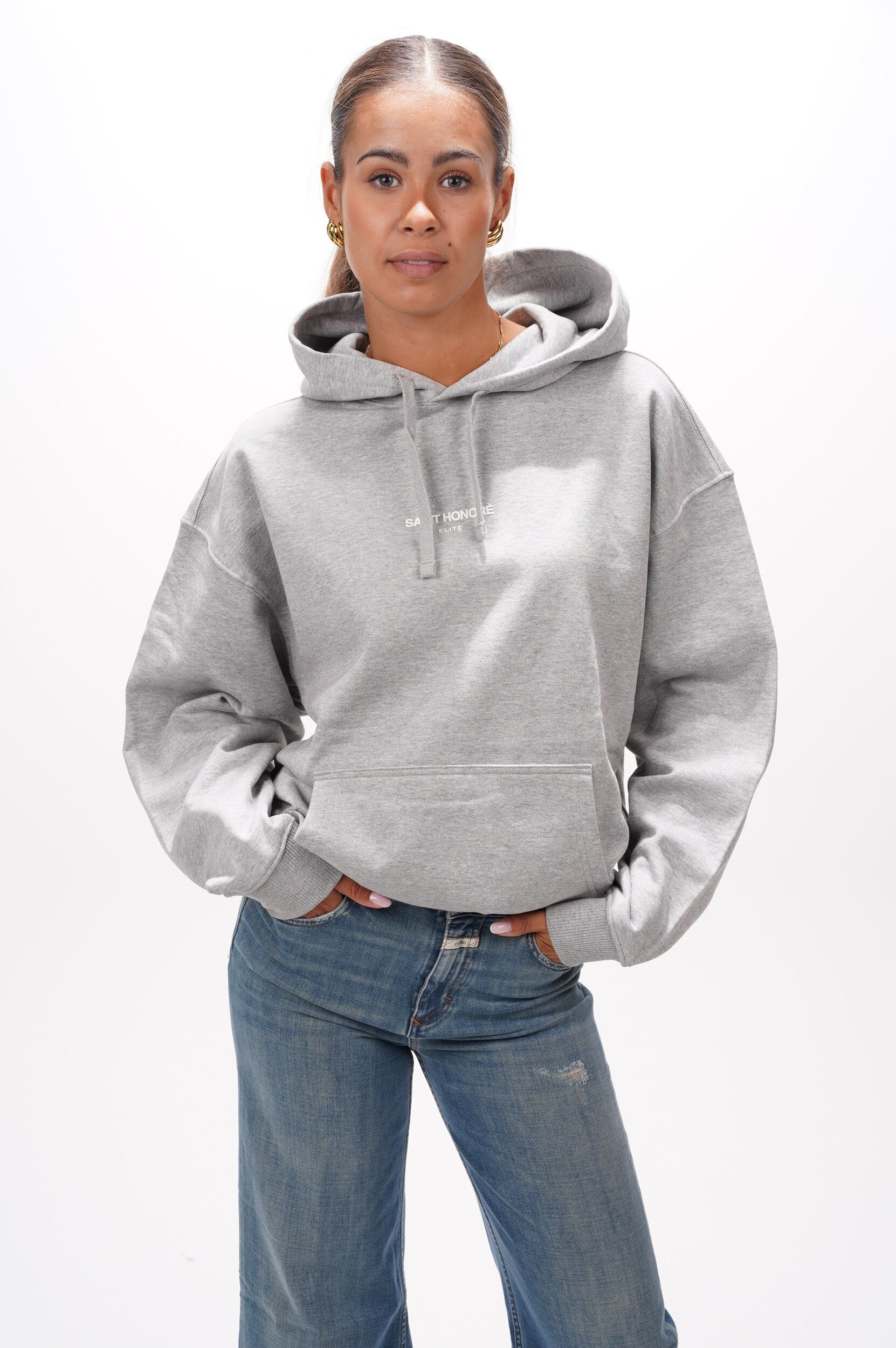 ELITE Pull 899 Logo print color white