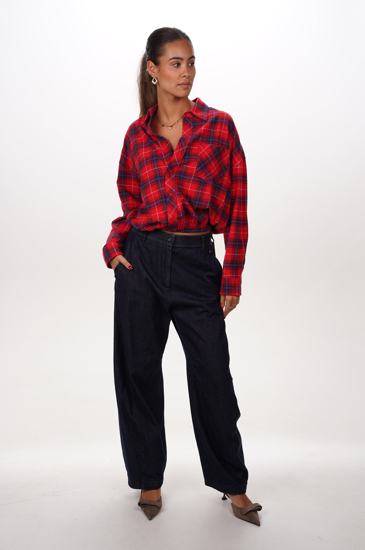 HERNO Trousers PANTALONE JEANS