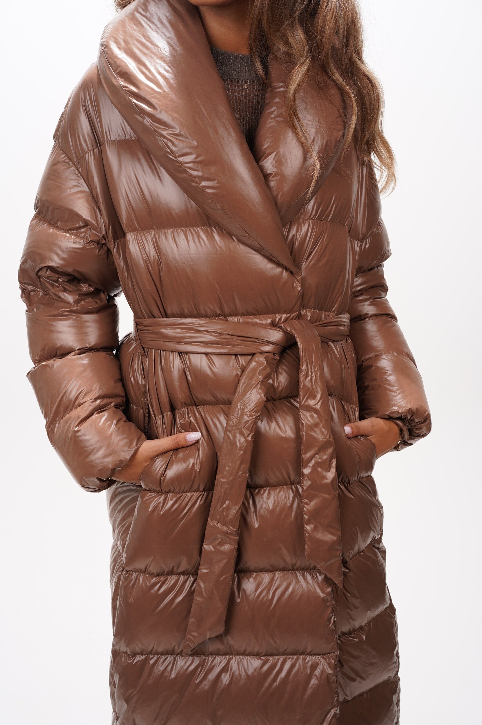 EMMA & GAIA Coat Dames Piumino lungo a vestaglia