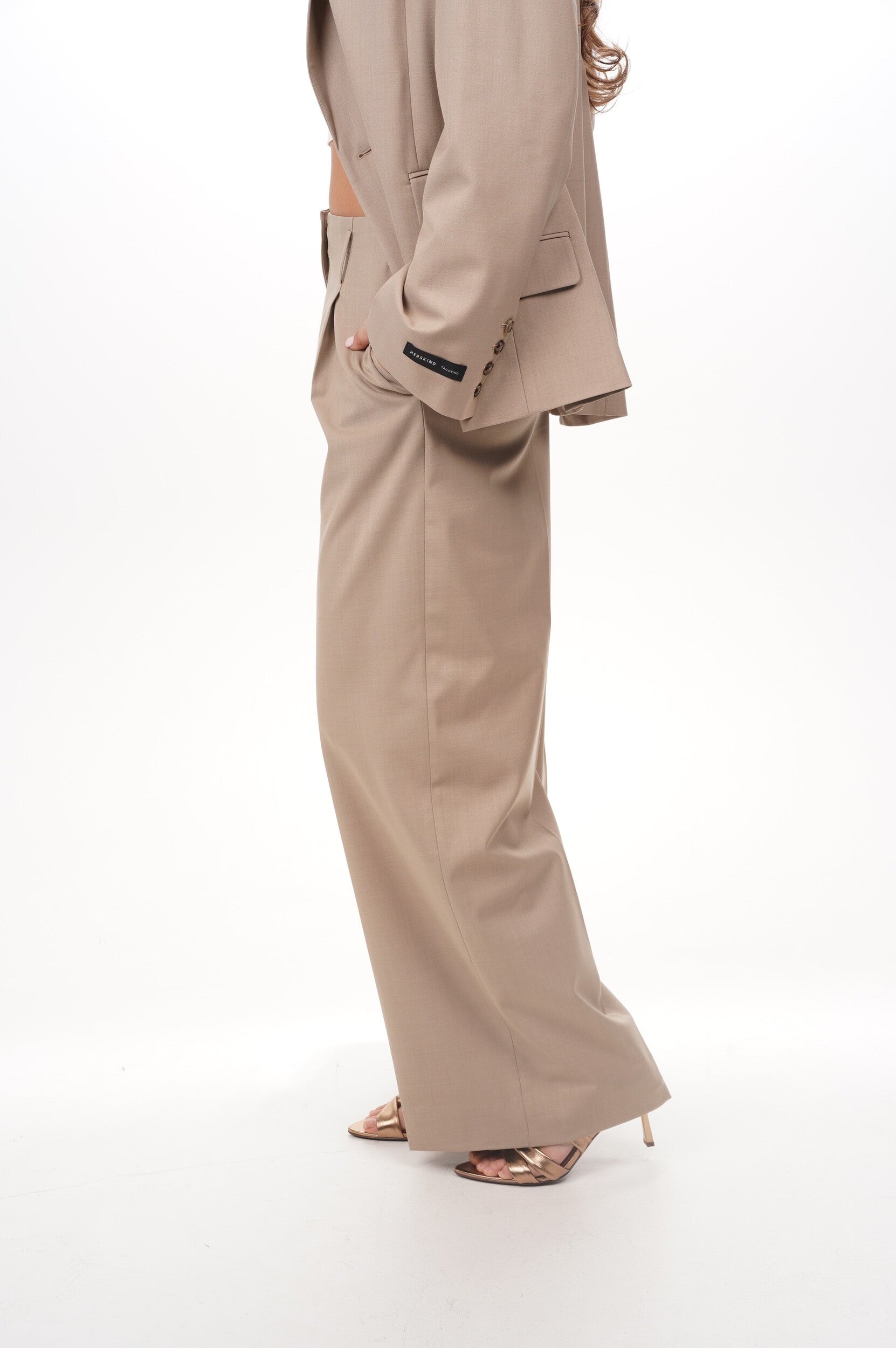 HERSKIND Trousers Felicia midt waist