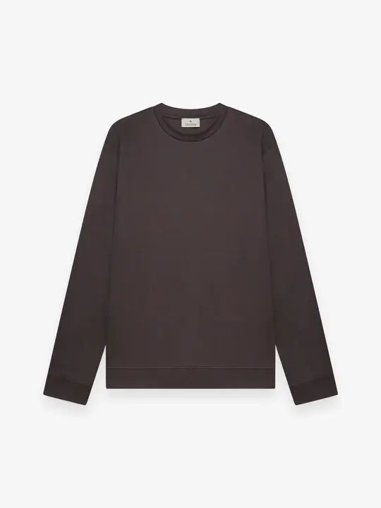 VALENZA Pull Heavy Supima Sweater Asphalt