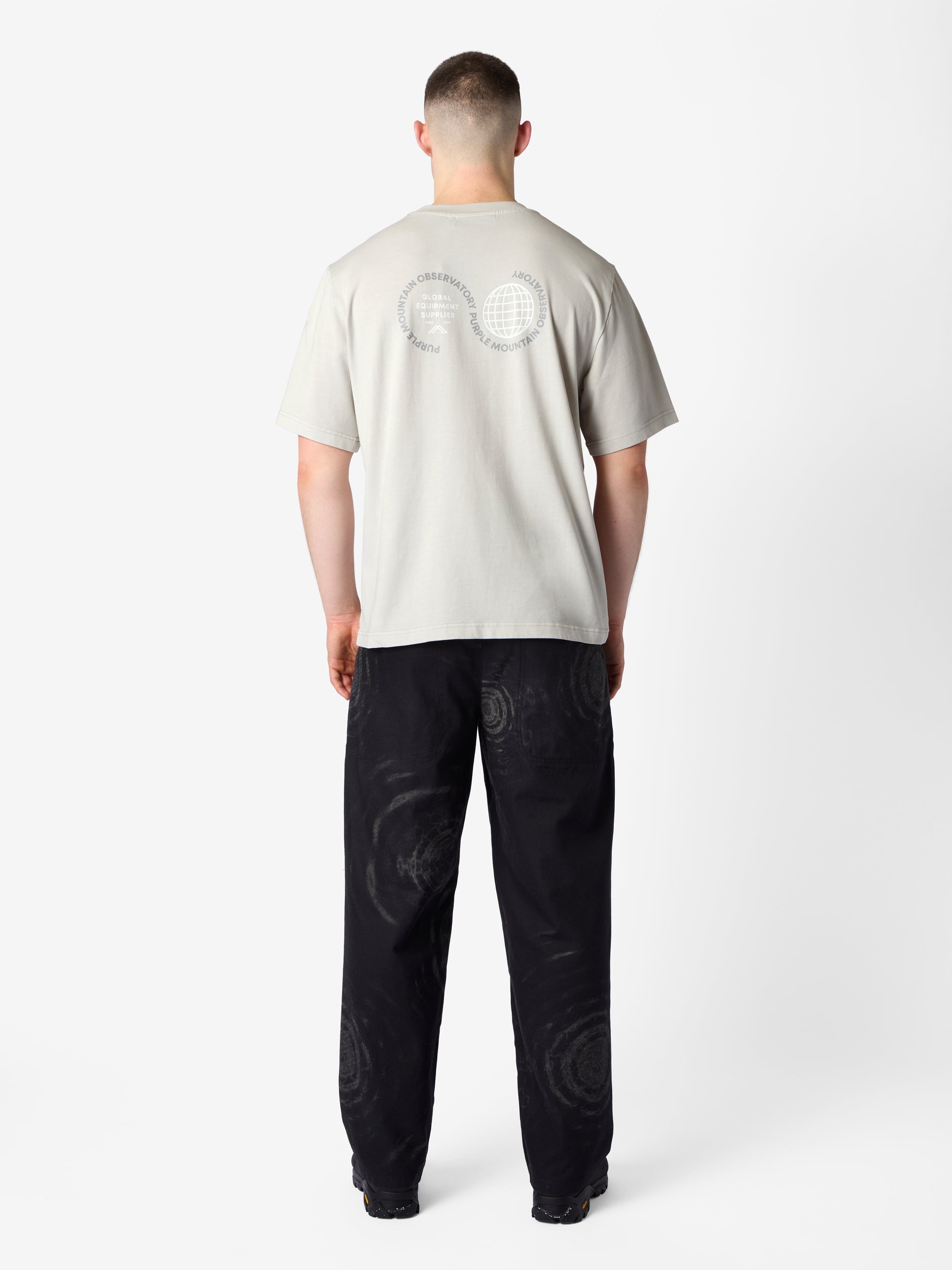 Purple Mountain Observatory T Shirt PMO201 GREY 2026