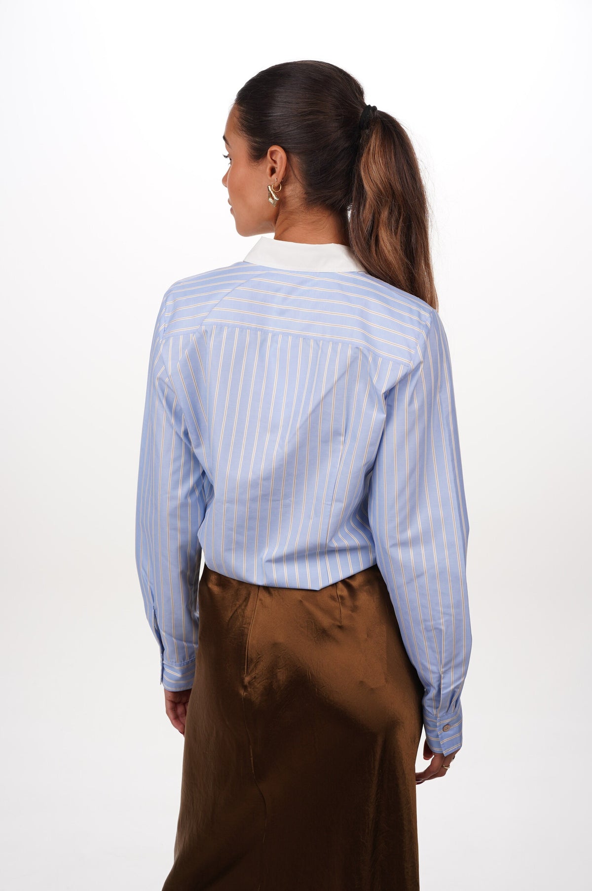 FORTE FORTE Blouse my shirt oxford blue