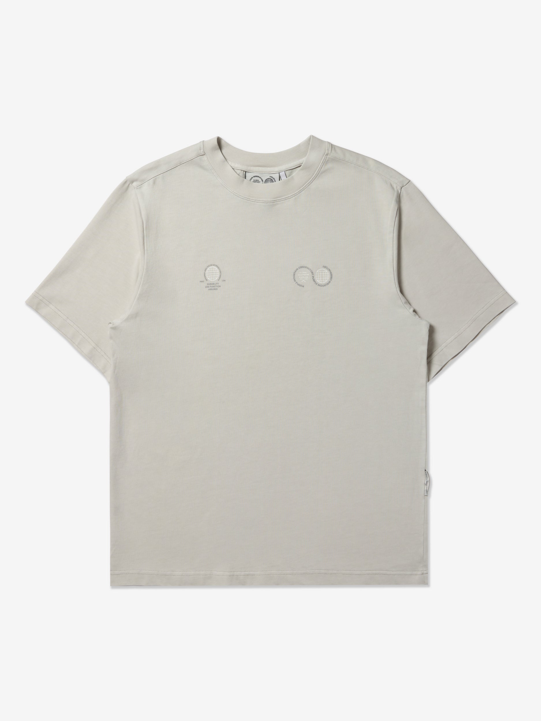 Purple Mountain Observatory T Shirt PMO201 GREY 2026