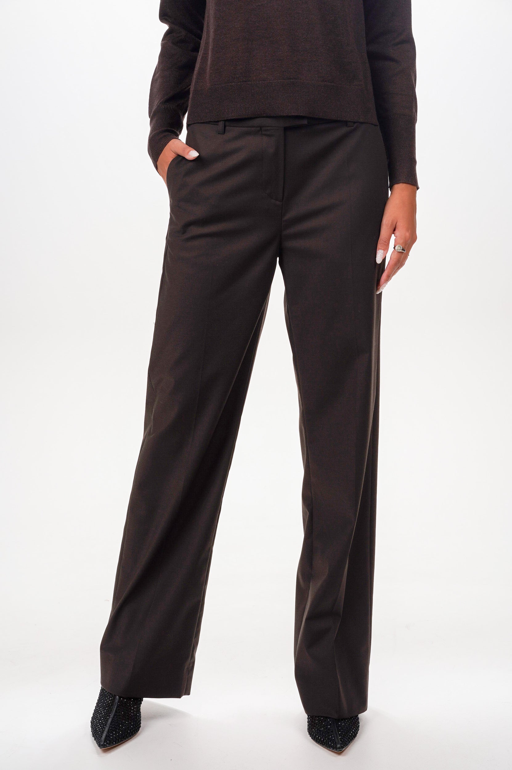 HERSKIND Trousers Jack low waist